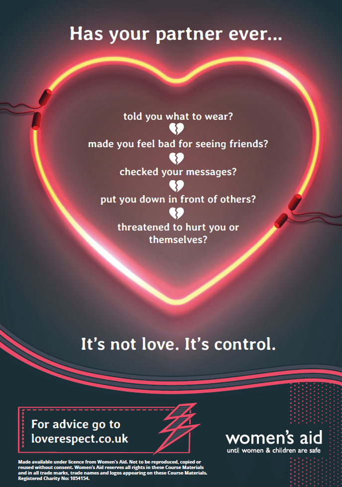 Love Respect A4 poster